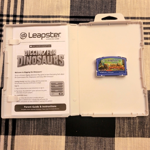 Leapfrog Leapster Dinosaur & Disney Fairies Games - Picture 3 of 5